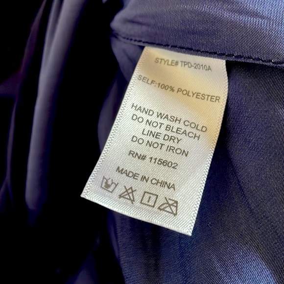 Skylar+Madison Silky Oversized Button Front Shirtdress - Picture 5 of 5